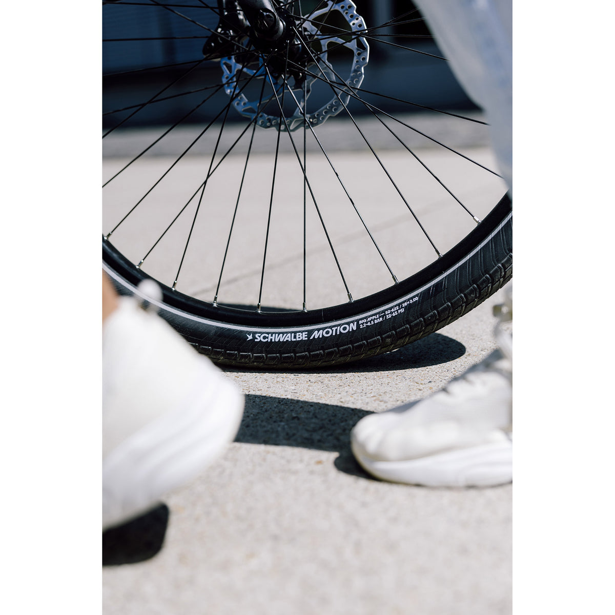 Schwalbe Clincher Motion duże jabłko 50-622 +r czarny