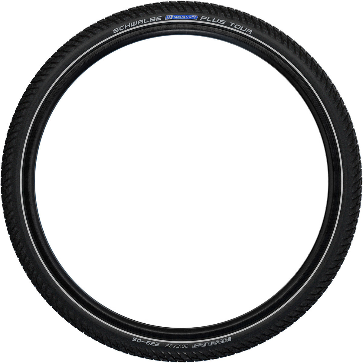Schwalbe 28x2,15 (55-622) maraton plus tour smartguard czarny gwint refleksyjny 11159365.01