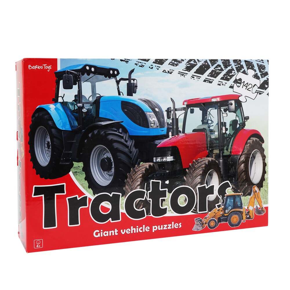 Traktor podłogowy z zabawkami Barbo (5812)