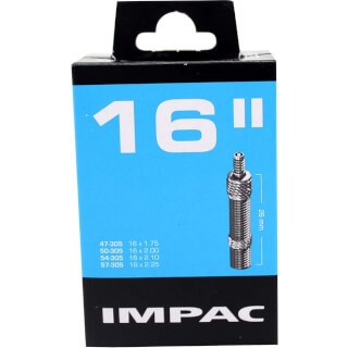 IMPAC Wewnętrzna rurka (przez Schwalbe) DV16 16x1,75 2.35 ETRO 47 57-305, zawór: Blitz Holland 26 mm