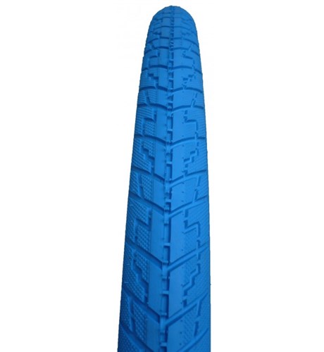 Opona Dutchperfect Dutch Perfect 28x1.40 40-622 antyprzebiciowa - niebieska z odblaskiem