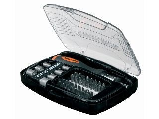 Seria Black+decker a7062 - zestaw wkrętaków - 40 sztuk - system zapadkowy - ergonomiczny uchwyt - w zestawie walizka