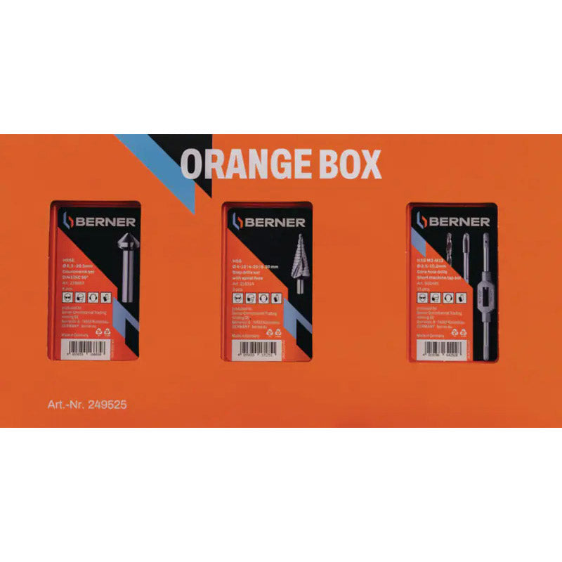 Cema berner metaalbewerkingset orange box