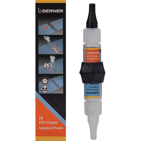 Cema berner Klej 2-składnikowy superglue 2k fill fusion 10g