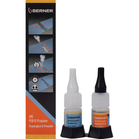 Cema berner Klej 2-składnikowy superglue 2k fill fusion 10g