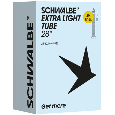 Schwalbe sv17-el ekstra lekki 28x1 5 8x1 3 8 (28 44-622) fv 60 mm 10464833