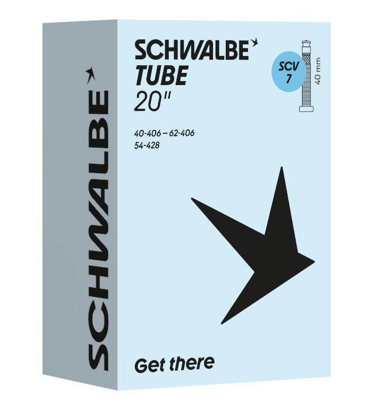 Dętka Schwalbe scv7 20 cali 40 62-406 zawór klik 40mm