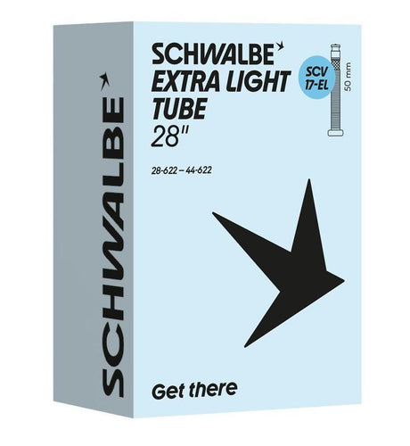 Dętka Schwalbe scv17-el 28 44-622 50mm czarna