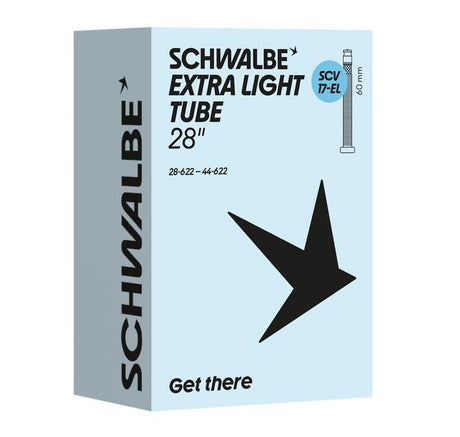 Dętka Schwalbe scv17-el 28 44-622 60mm czarna