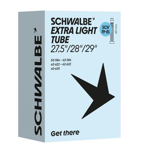 Dętka Schwalbe scv19-el 40 62-584 635 40mm czarna