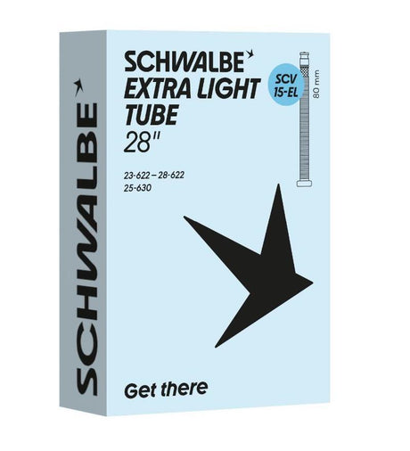 Dętka Schwalbe scv15-el 23 28-622 630 80mm czarna