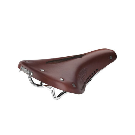 Brooks B17 krótki rzeźbiony - antyczny brąz