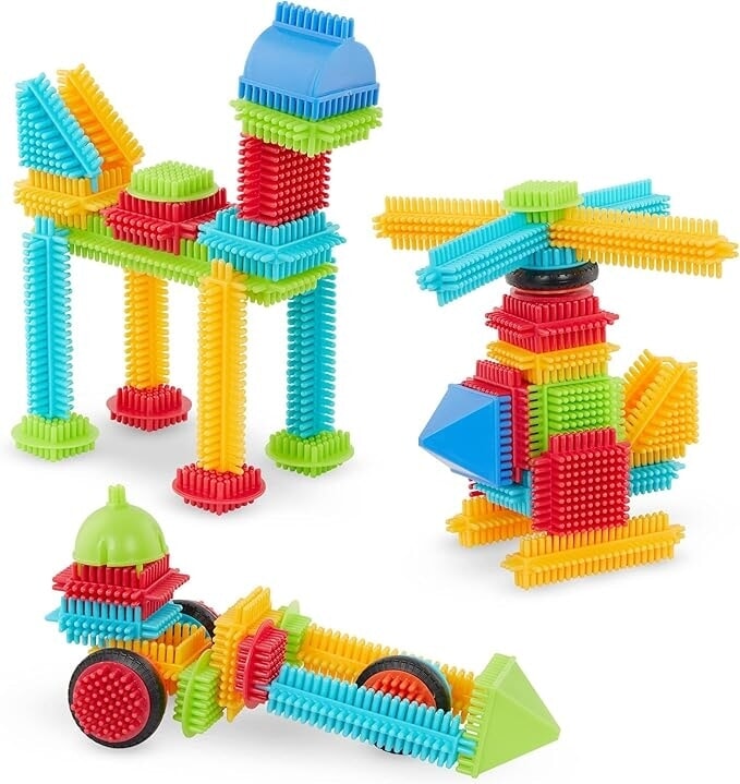 Bloki z włosia w pudełku 56 sztuk