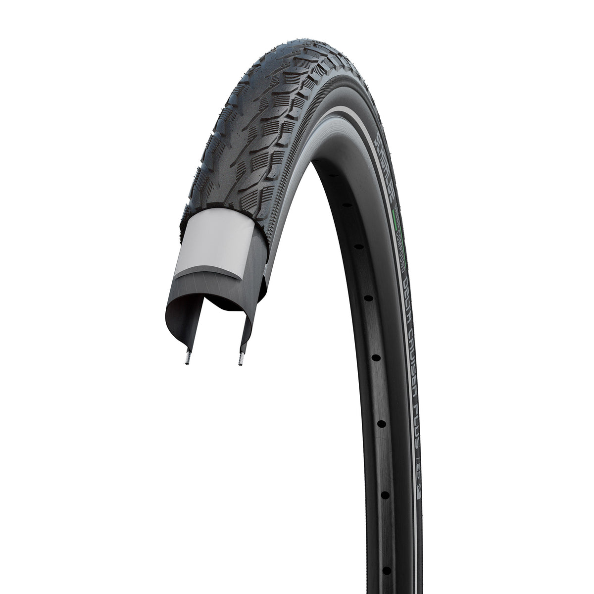 Outdoor Tire Delta Cruiser plus 28 cali 40-622 Czarny