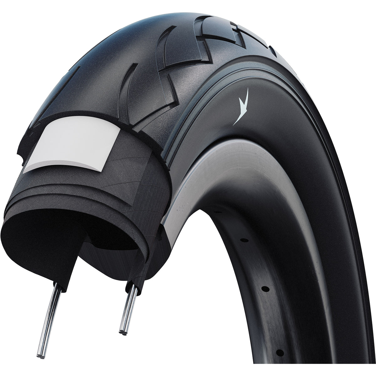 Schwalbe draadband motion kid plus 47-203 zwart