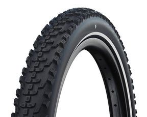 Schwalbe motion smart sam cargo 26x2.35 (60-559) przewodowa linia wydajności super defence addix e czarna+reflex