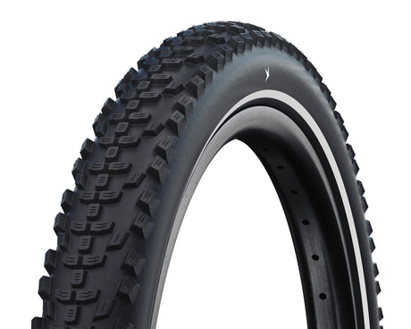 Schwalbe motion smart sam cargo 26x2.35 (60-559) przewodowa linia wydajności super defence addix e czarna+reflex