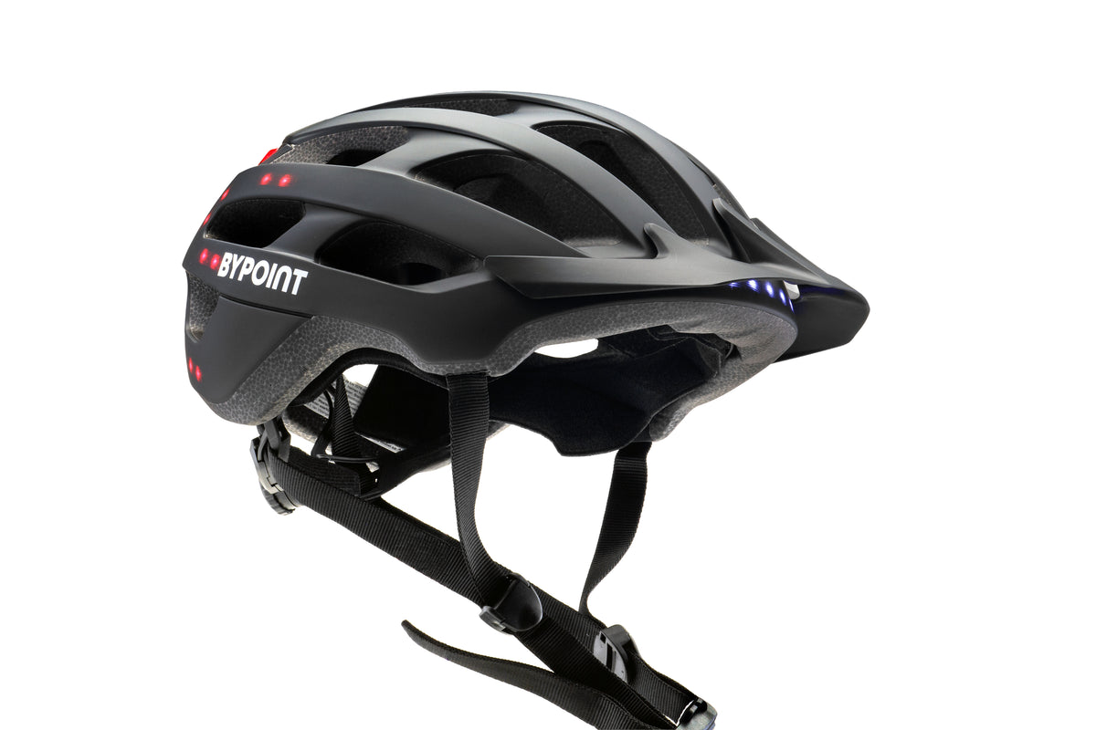 Kask Bypoint s-ert fl 25 matowy czarny m 54-58cm