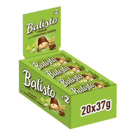 Batonik czekoladowy balisto musli mix zielony