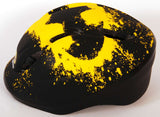 Hełm rowerowy skate Batman Junigoud 52-56 cm czarny żółty żółty