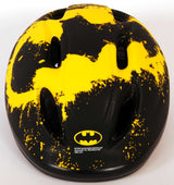 Hełm rowerowy skate Batman Junigoud 52-56 cm czarny żółty żółty