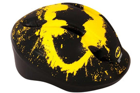 Hełm rowerowy skate Batman Junigoud 52-56 cm czarny żółty żółty