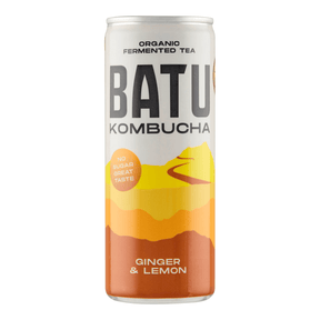 Batu Kombucha imbirowo-cytrynowa puszka (12x 25cl)