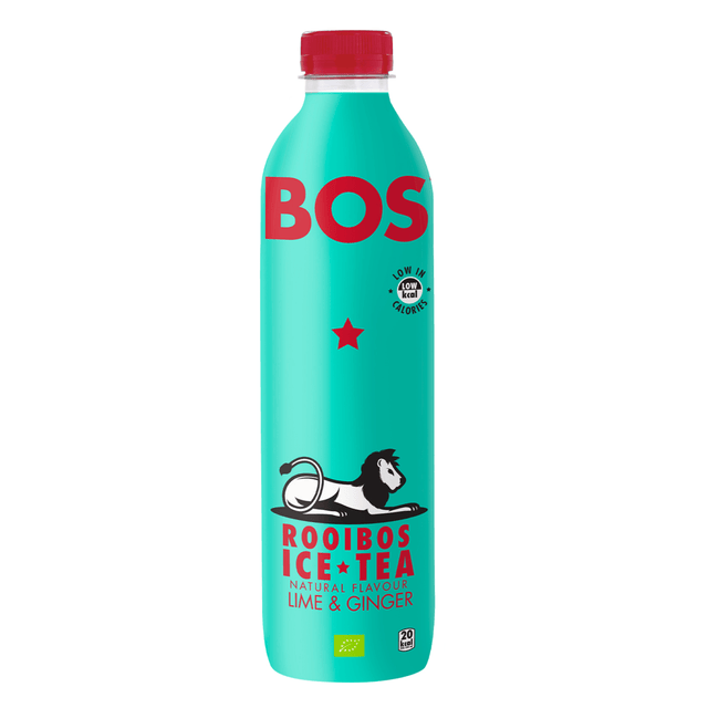 Bos herbata mrożona limonka imbir bio pet 6x 1000ml)