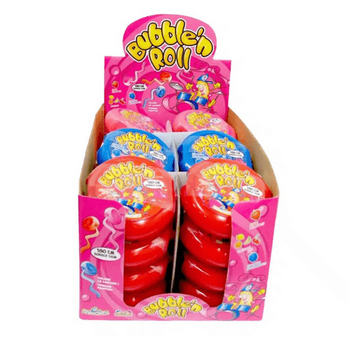 Śmieszne cukierki bubble 'n roll (24x 58gr)