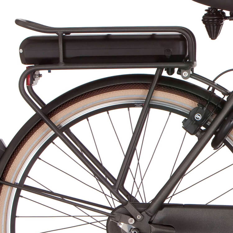 Cortina Achterdrager E-U4 BAFang Black Gold Matt 110 mm