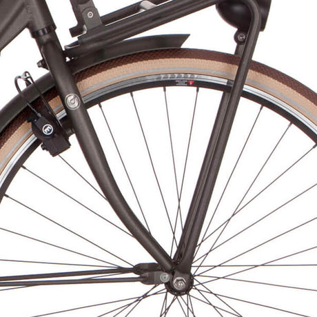 Cortina Fork E-U4 H mm V-Brake czarny złoto Matt