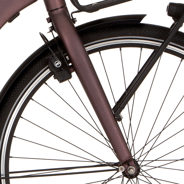Cortina Fork E-common Black Red Matt