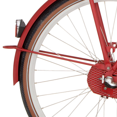 Cortina Fender Rod tył 28 U4 True Red Matt