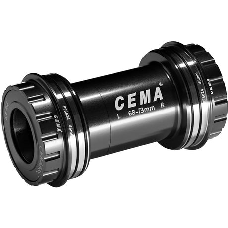 Suport Cema PF30 Shimano SG3 pokryty ceramiką w kolorze czarnym
