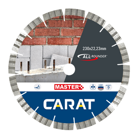 Tarcza diamentowa karatowa 230x22,2, uniwersalna
