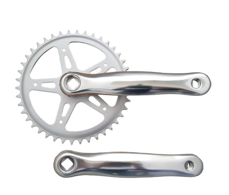 Zestaw korbowy CL011 42T 170 mm 3 32 srebrny