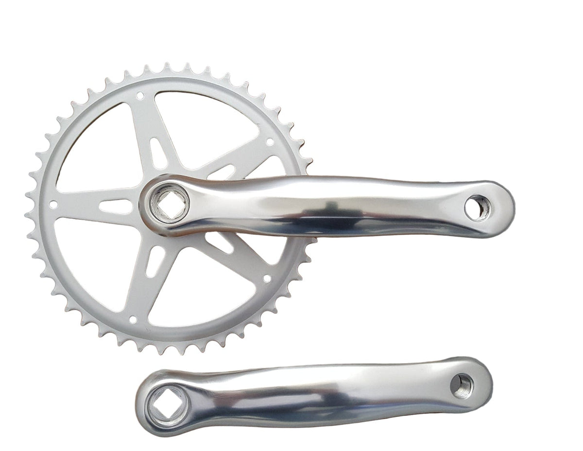 Zestaw korbowy CL012 44T 170 mm 3 32 srebrny
