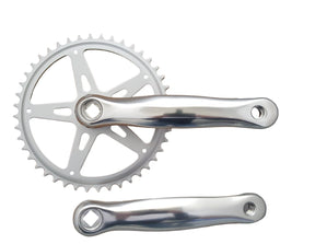 Zestaw korbowy CL012 44T 170 mm 3 32 srebrny