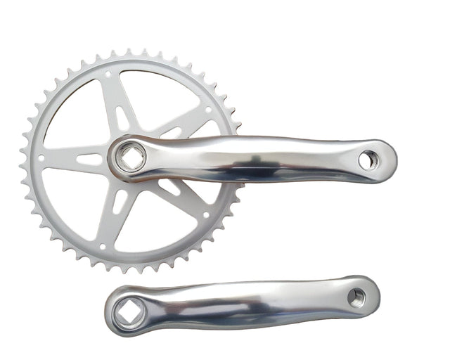 Zestaw korbowy CL012 44T 170 mm 3 32 srebrny