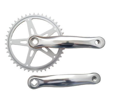 Zestaw korbowy CL012 44T 170 mm 3 32 srebrny