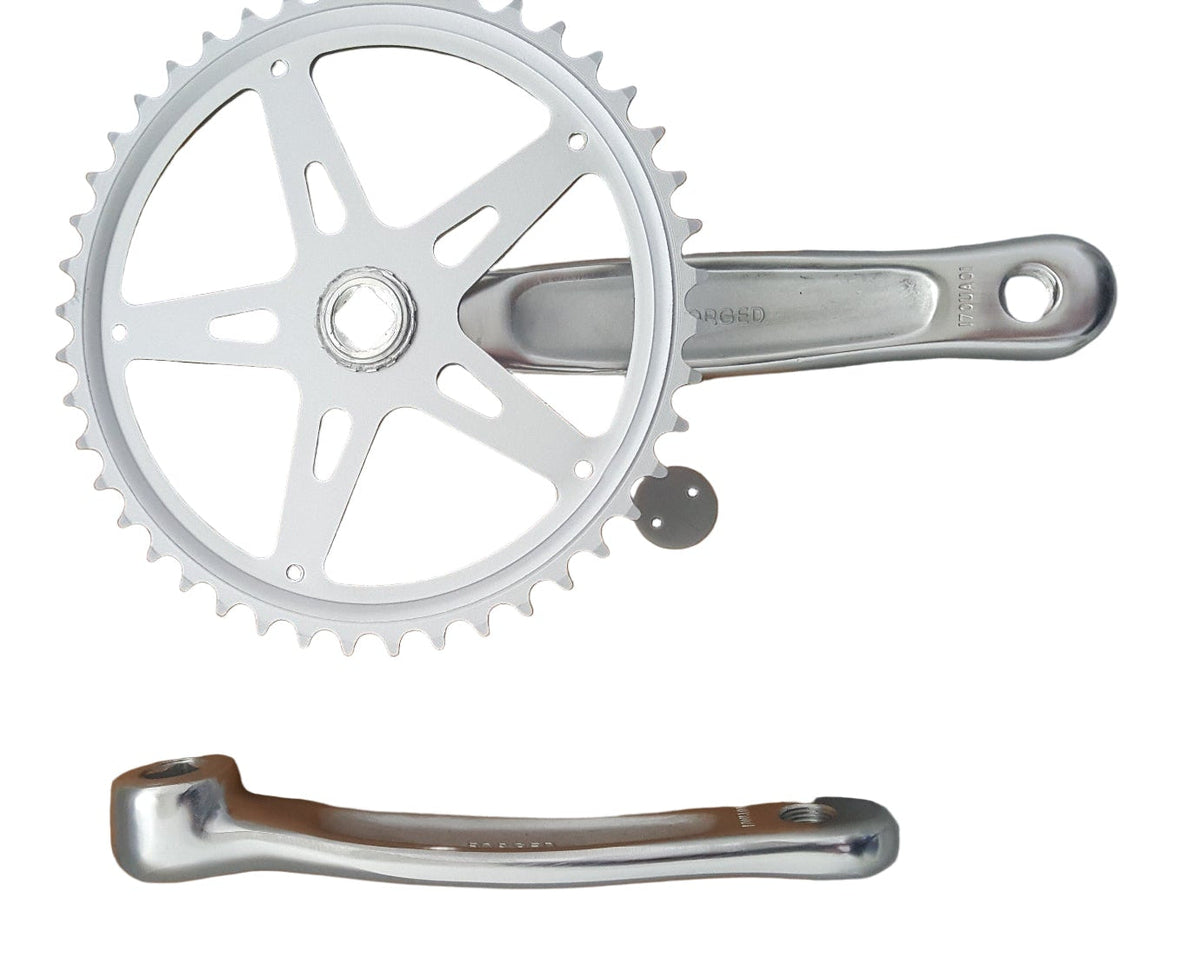 Zestaw korbowy CL012 44T 170 mm 3 32 srebrny