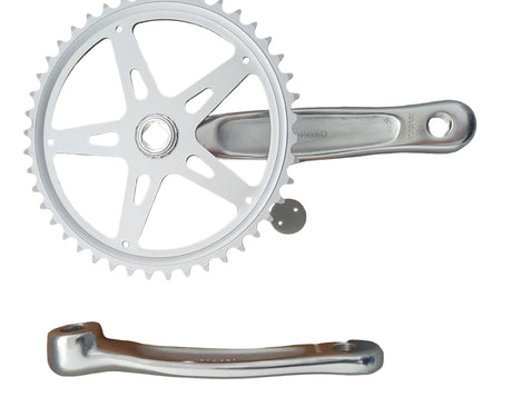 Zestaw korbowy CL012 44T 170 mm 3 32 srebrny