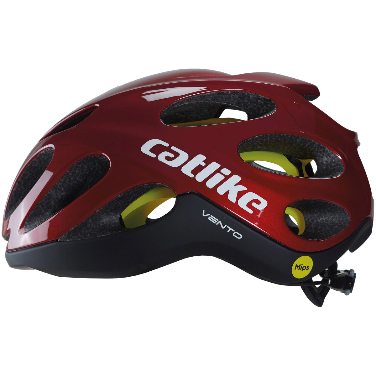 Kask wyścigowy Catlike Vento Mips rozmiar L 58-60cm czerwony metalik