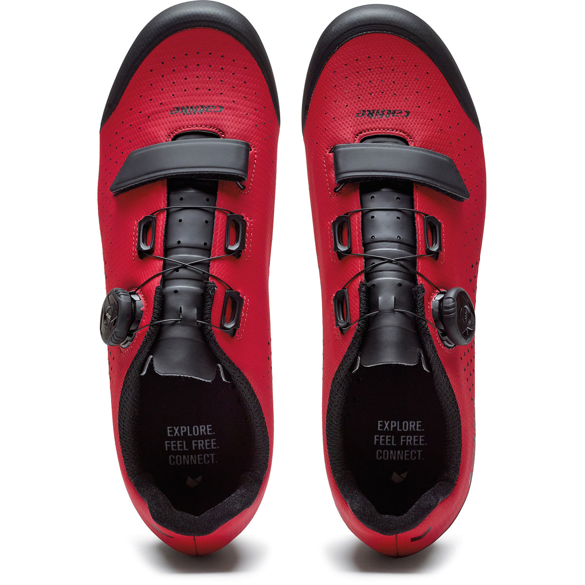 Kocie buty mtb kompakt'o x1 nylonowe rozm. 47 czerwone