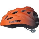 Kask dziecięcy w kształcie kota, rozmiar s 52-55cm, pomarańczowy