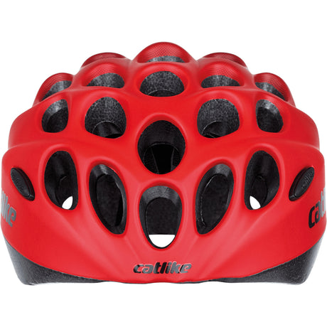 Kask dziecięcy w kształcie kota, rozmiar m 55-58cm, czerwony