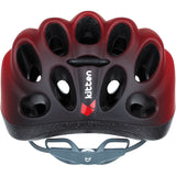 Kask dziecięcy w kształcie kota, rozmiar m 55-58cm, czerwony