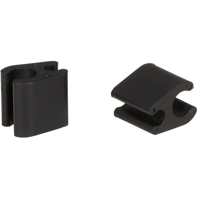Elvedes zaciski kablowe duo 4.1+4.1mm czarne (10szt)
