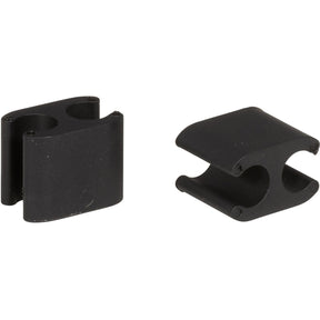 Elvedes zaciski kablowe duo 5.0+2.5mm di2 czarne (10szt)