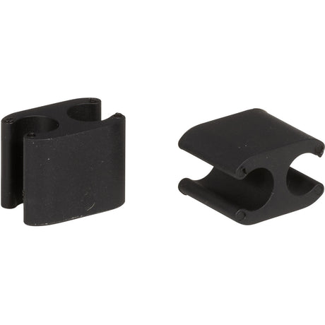 Elvedes zaciski kablowe duo 5.0+2.5mm di2 czarne (10szt)